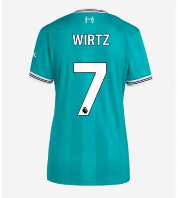 Liverpool Florian Wirtz #7 Tredjetrøje Dame 2025-26 Kortærmet